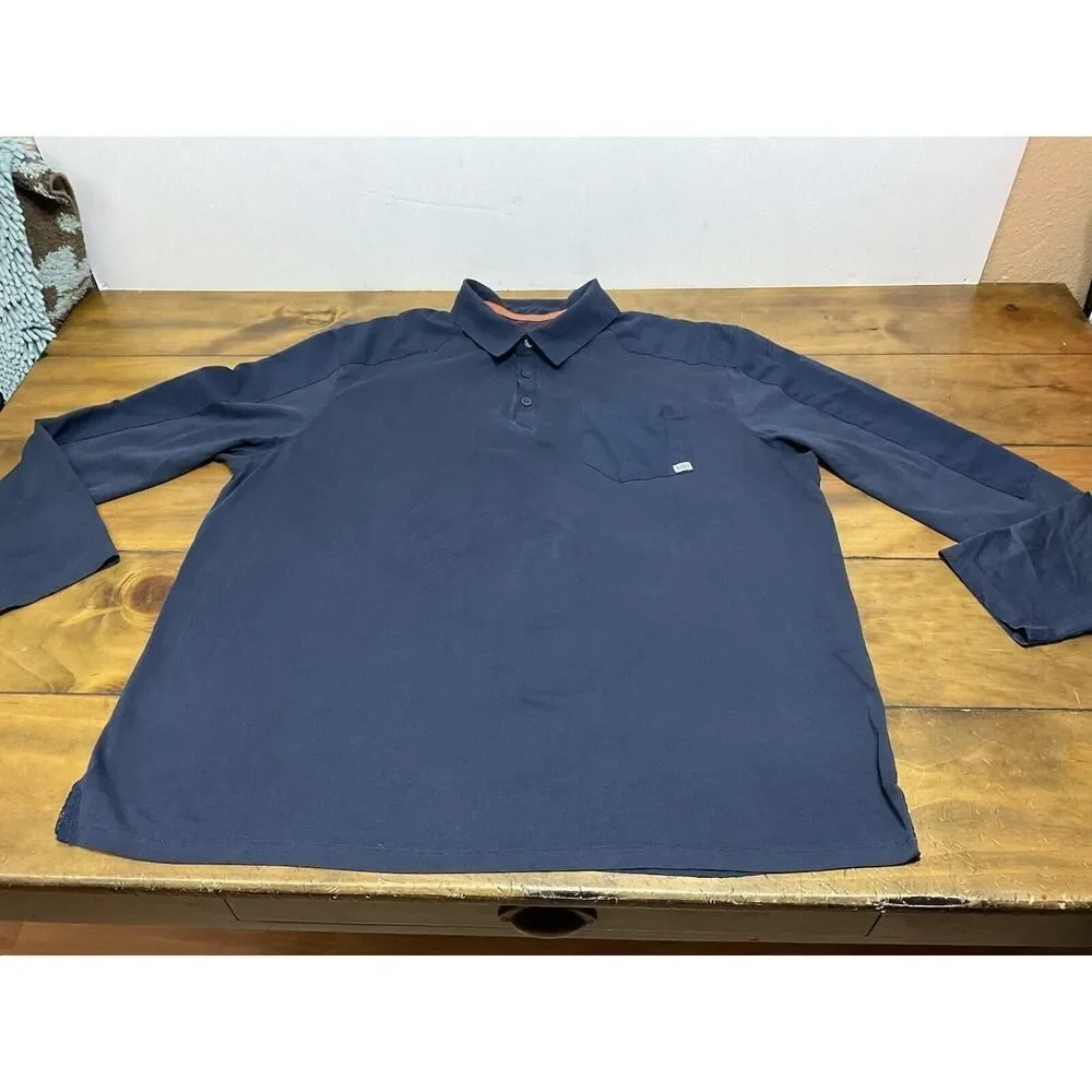 5.11 Tactical Shirt Mens 2XL Blue Button Up Long Sleeve Outdoor Work
